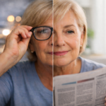 Cataracts vs. clear vision comparison