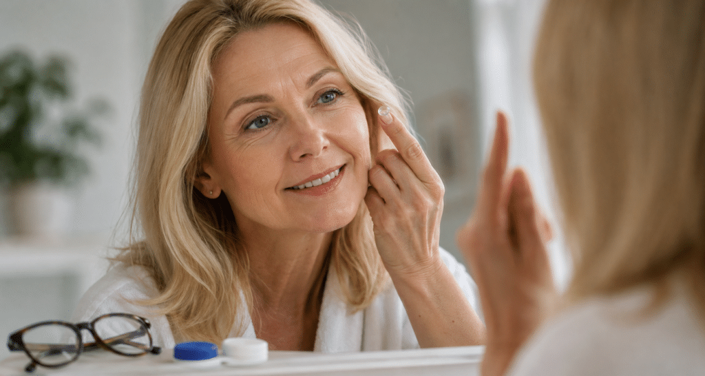 Glasses or Contact Lenses versus Lens Replacement Surgery