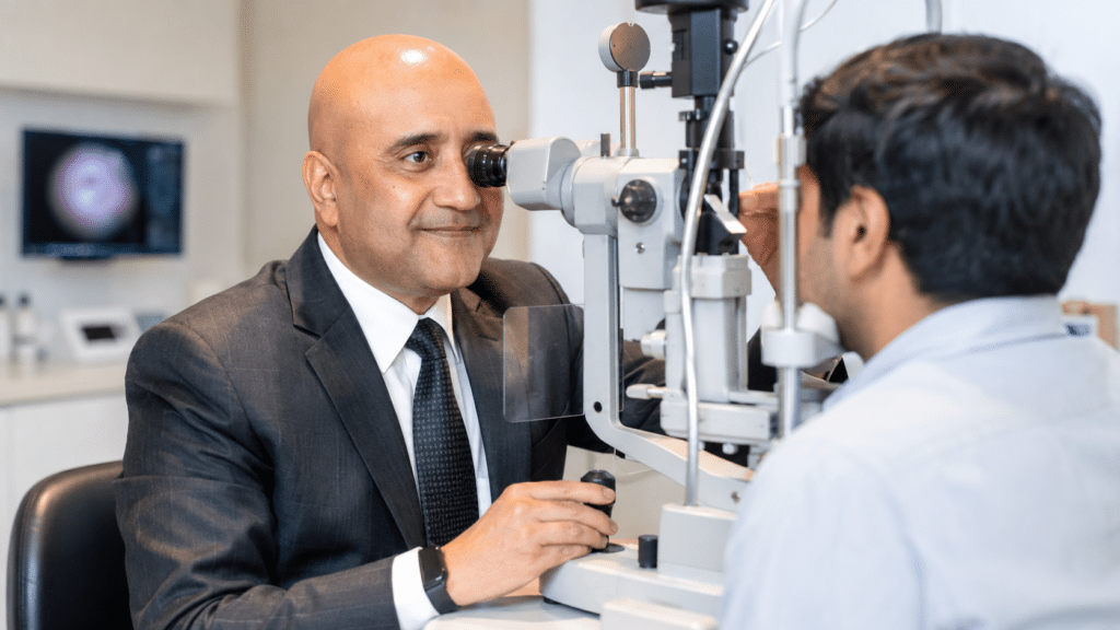 Mr Manu Examining